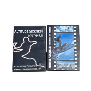 Rare Altitude Sickness 1&2 Into Thin Air DVD Set